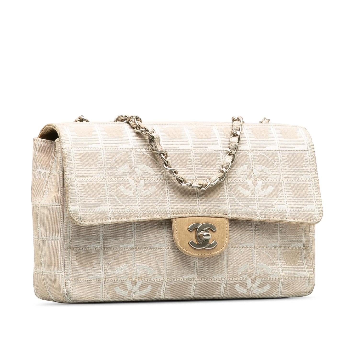 Chanel Medium New Travel Line Classic Flap Single (SHG-hou8eK)