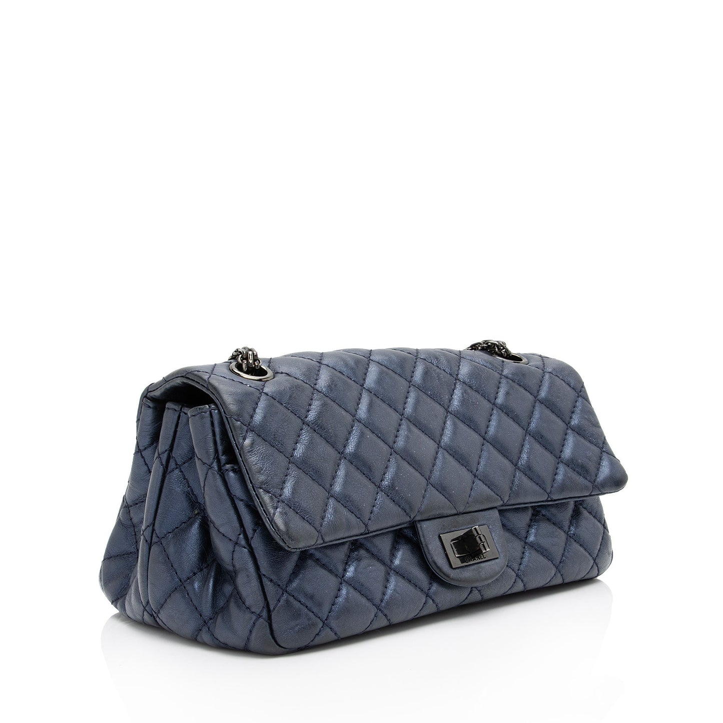 Chanel Metallic Aged Calfskin Reissue Accordion Flap Bag (SHF-FsCwVA)