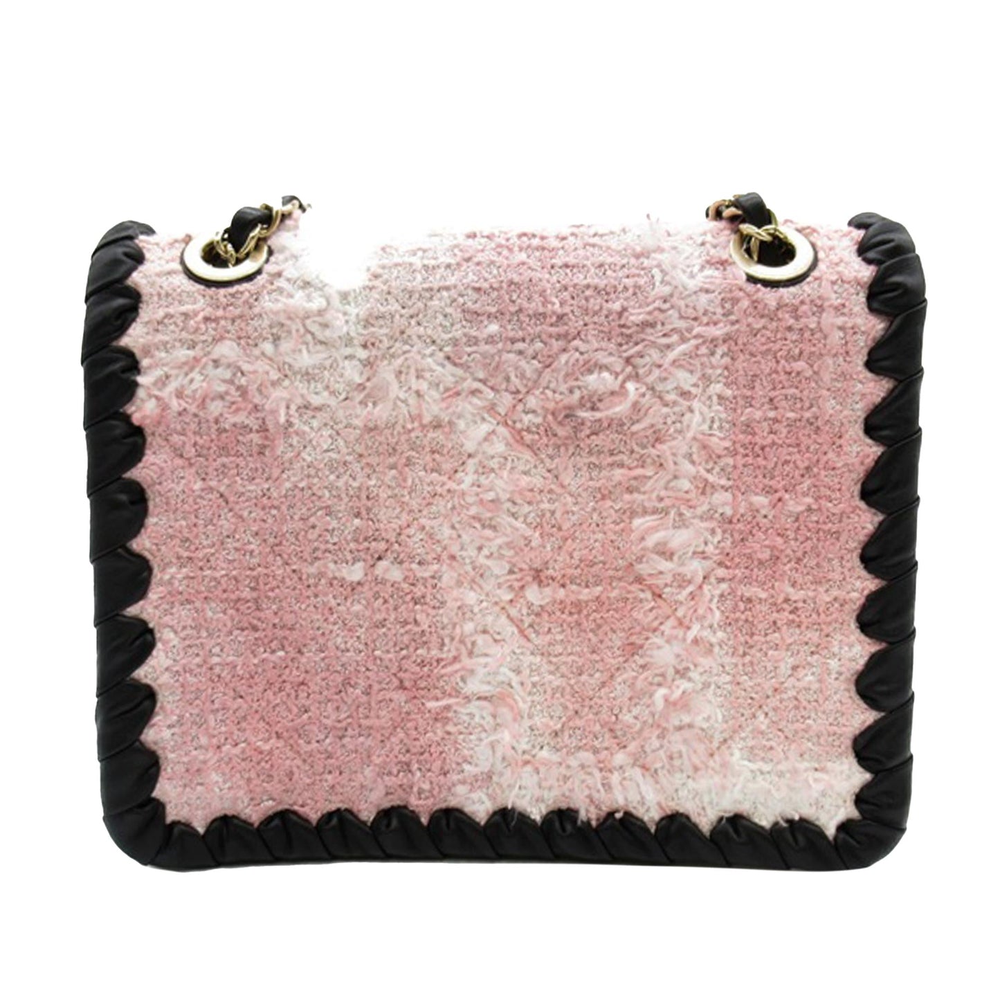 Chanel Mini Braided Classic Tweed Single Flap Bag (SHG-J3zNOx)