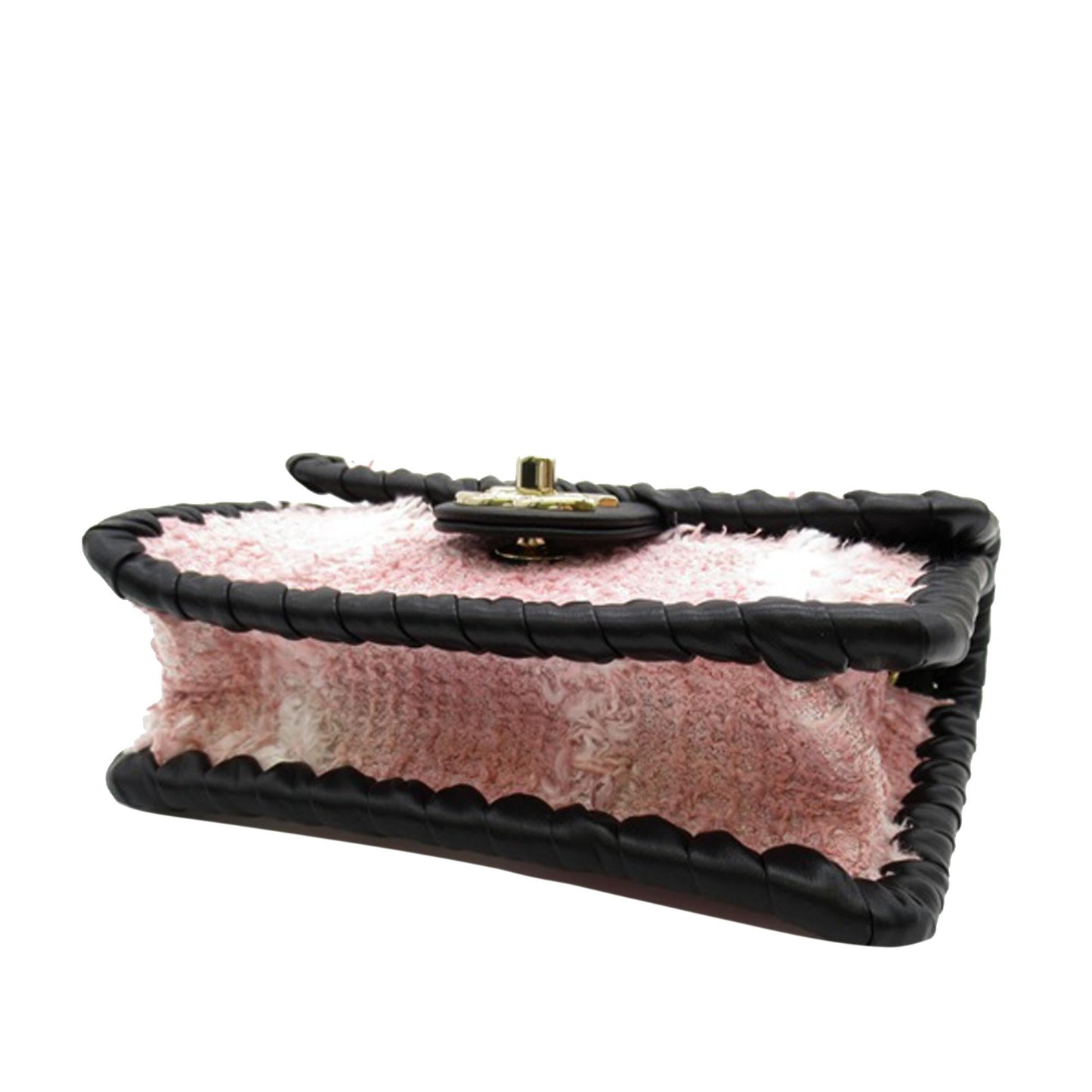 Chanel Mini Braided Classic Tweed Single Flap Bag (SHG-J3zNOx)