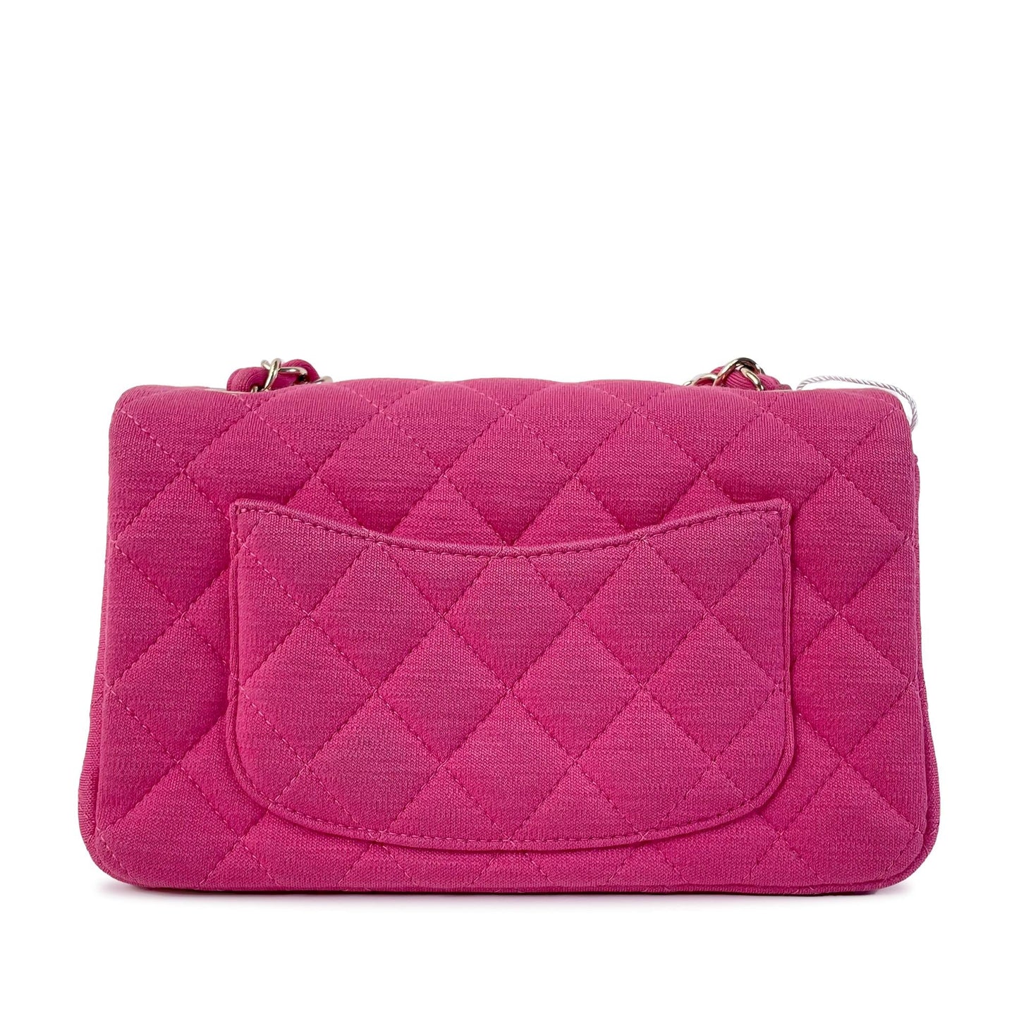 Chanel Mini Classic Jersey Single Flap (SHG-huVmeQ)