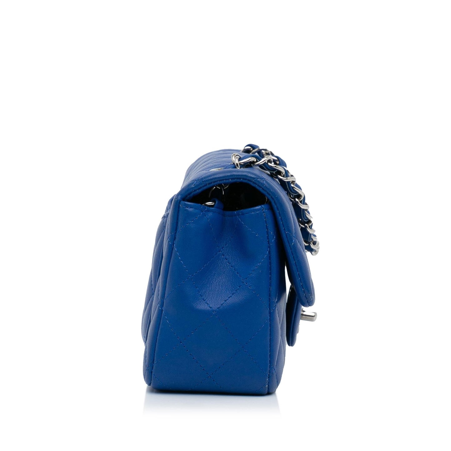 Chanel Mini Classic Lambskin Rectangular Single Flap (SHG-4XnLol)