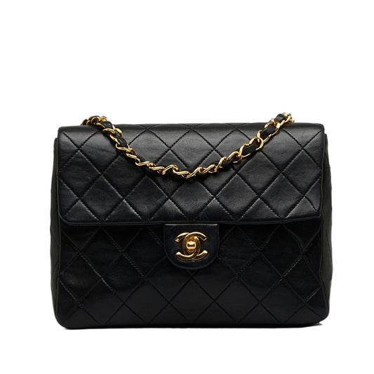 Chanel Mini Classic Lambskin Square Flap (SHG-kqyz2i)