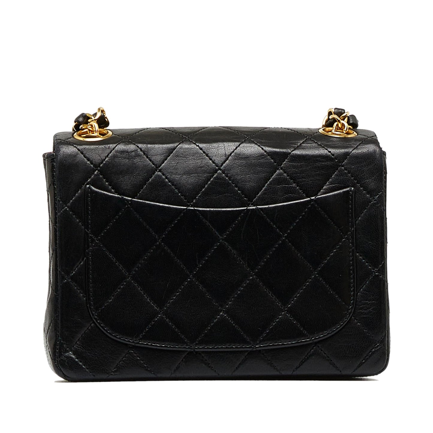 Chanel Mini Classic Lambskin Square Flap (SHG-lnKMMQ)