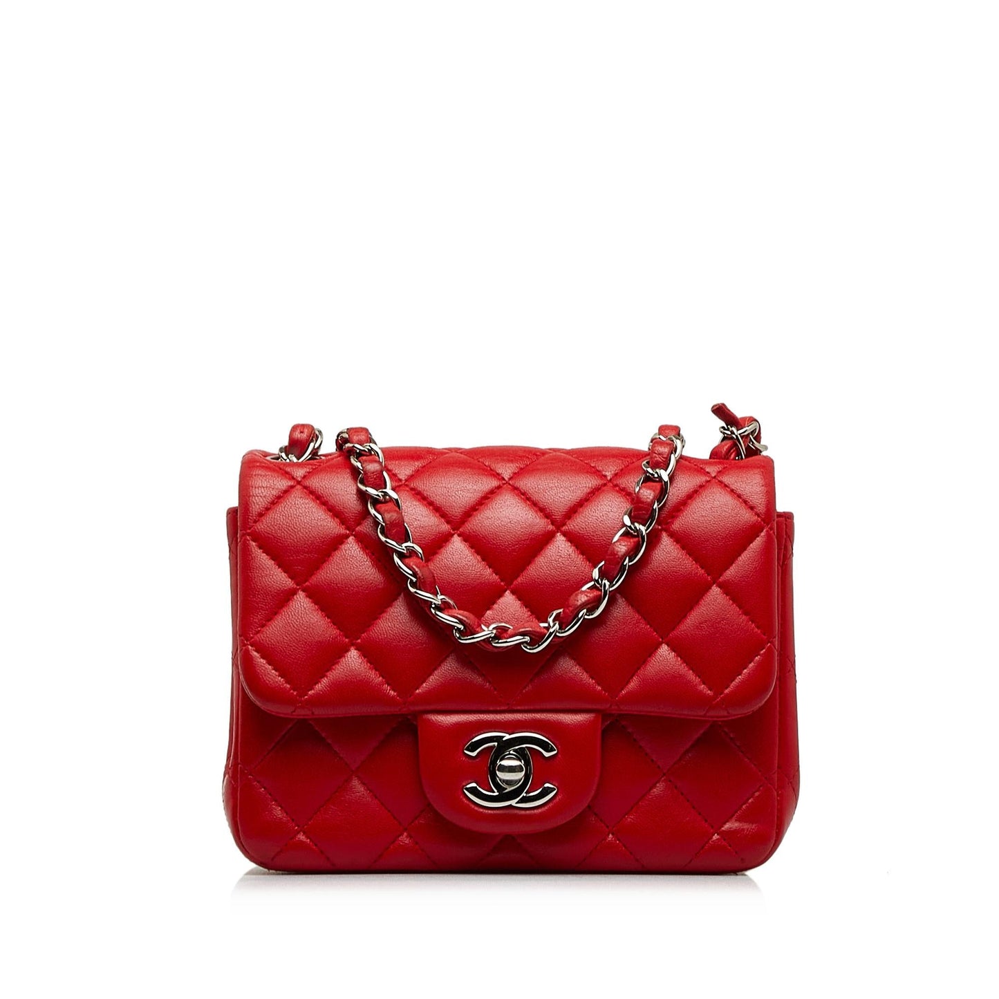Chanel Mini Classic Lambskin Square Flap (SHG-VHJm9x)