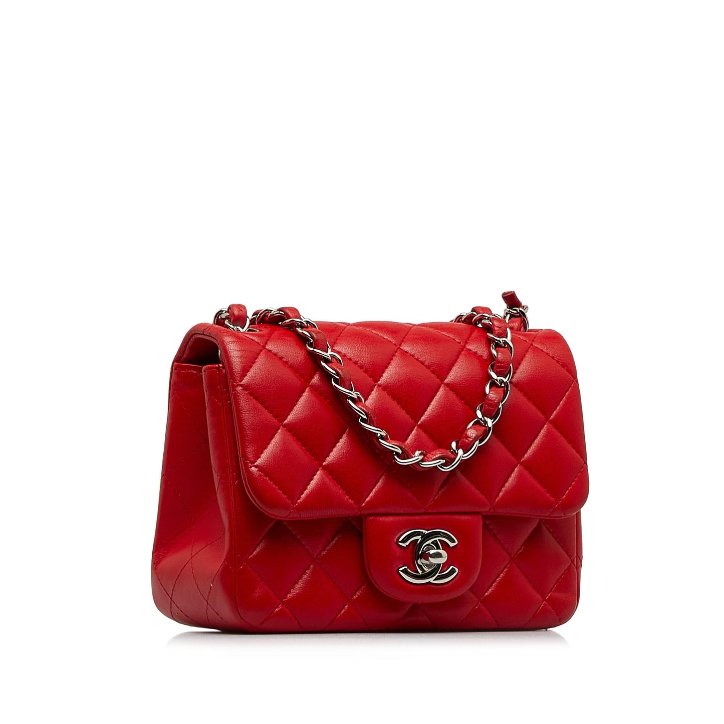 Chanel Mini Classic Lambskin Square Flap (SHG-VHJm9x)