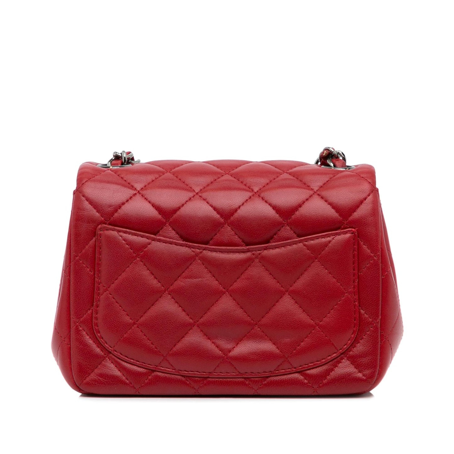 Chanel Mini Classic Lambskin Square Single Flap (SHG-xpK8dp)