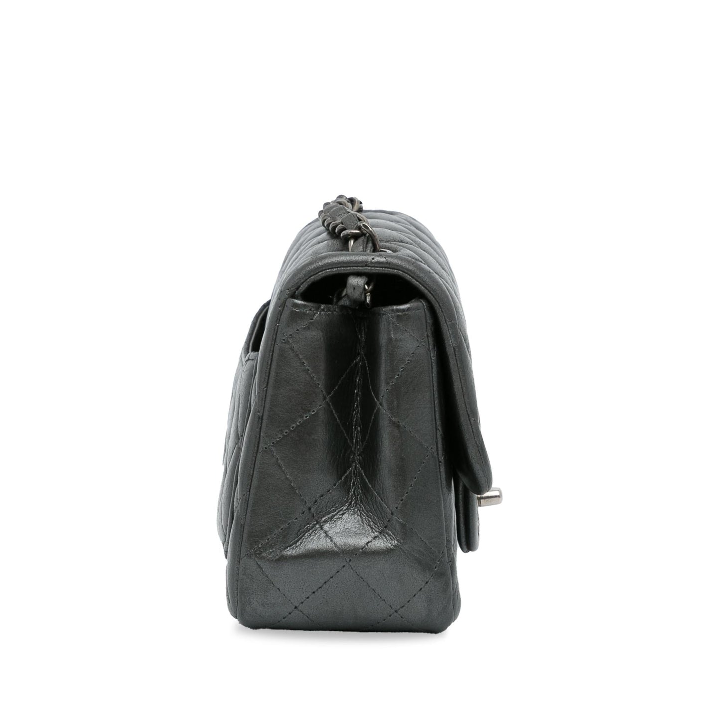 Chanel Mini Classic Lambskin Square Single Flap (SHG-Lqr8P5)