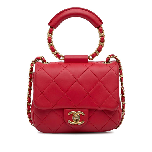 Chanel Mini In the Loop Flap Bag (SHG-2yRjg8)