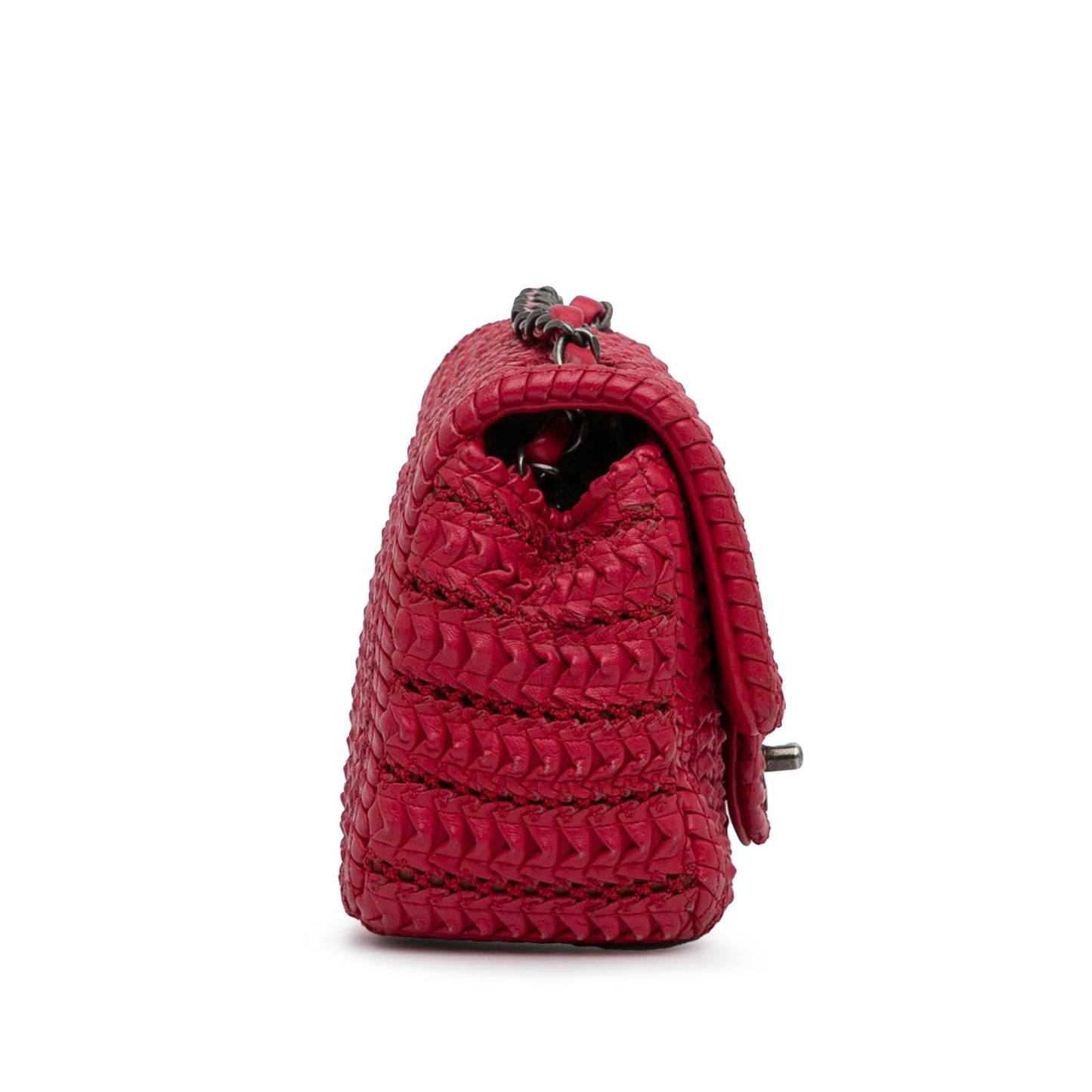 Chanel Mini Paris Seoul Crochet Lambskin Flap Bag (SHG-BZAEw8)