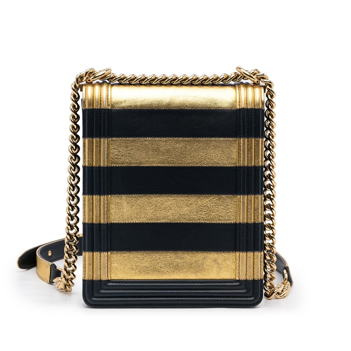 Chanel Paris-New York North South Boy Flap (SHG-rPN9kT)