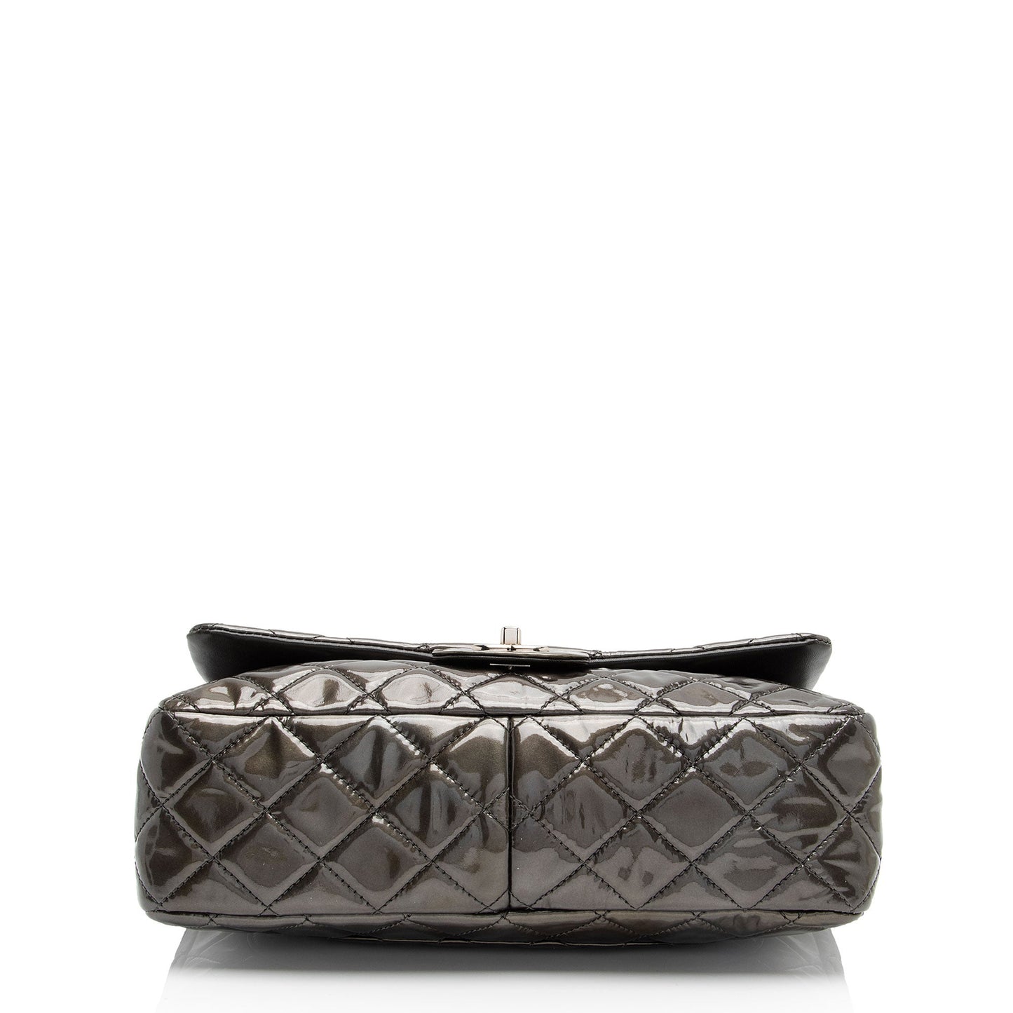 Chanel Patent Leather Classic Jumbo Single Flap Bag (SHF-j2Ye52)