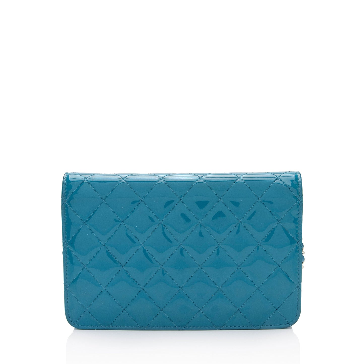 Chanel Patent Leather Classic Wallet on Chain Bag (SHF-URfiPE)