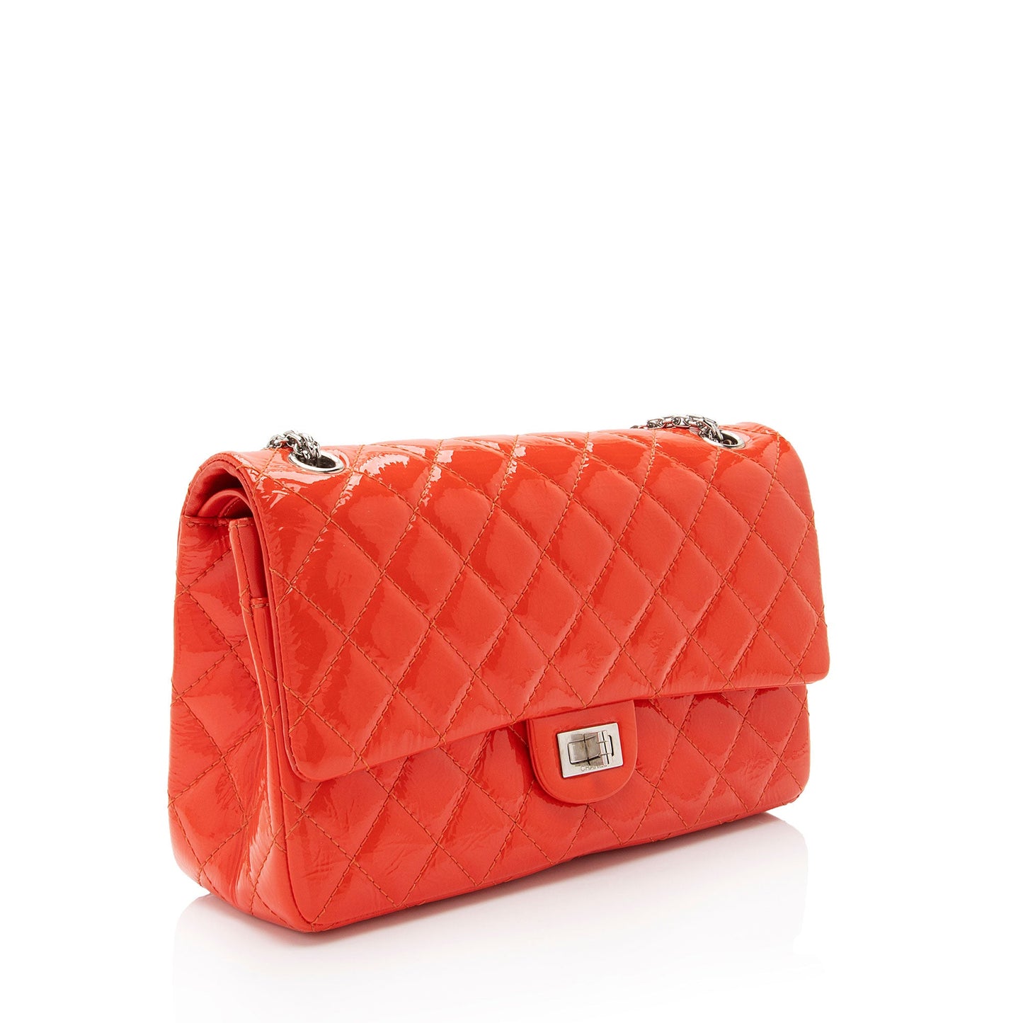 Chanel Patent Leather Reissue 226 Double Flap Bag (SHF-LHatOr)