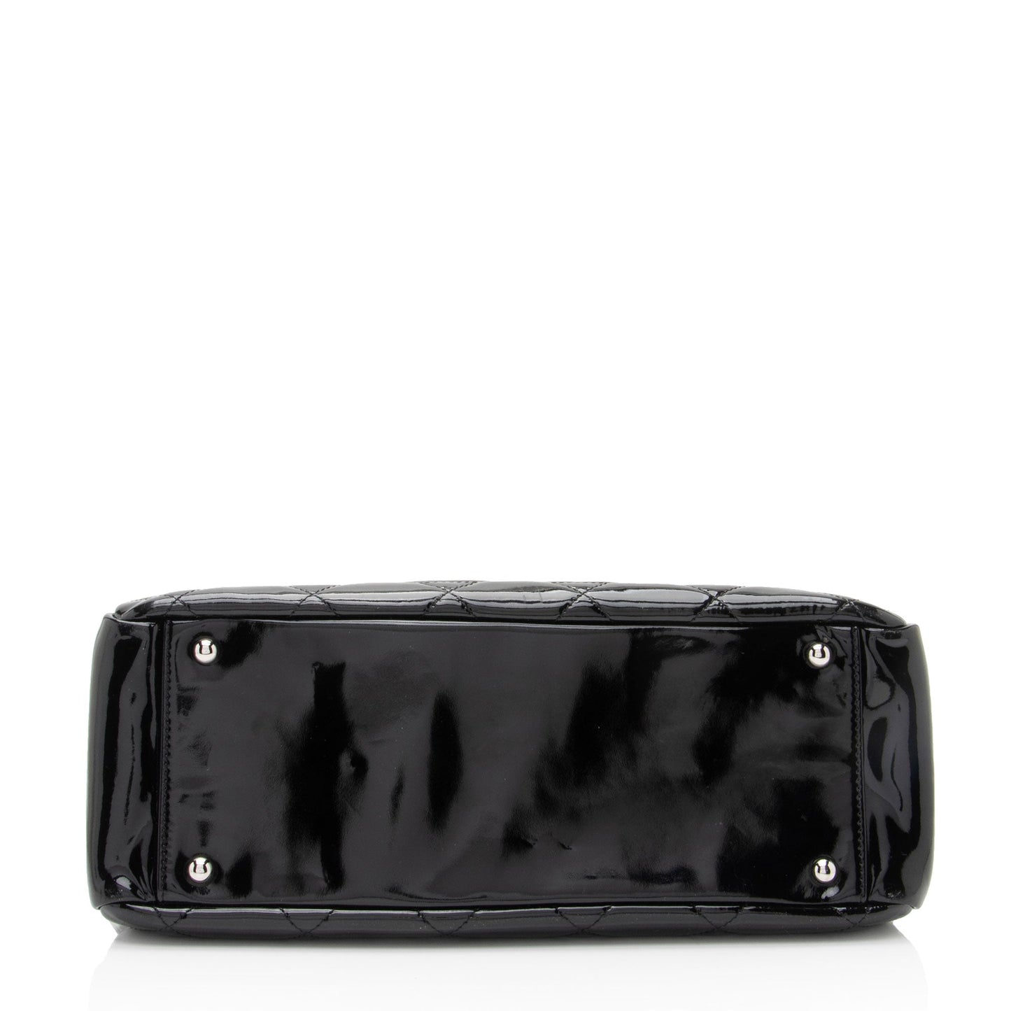 Chanel Patent Leather Timeless CC Chain Small Tote (SHF-xHTHtp)