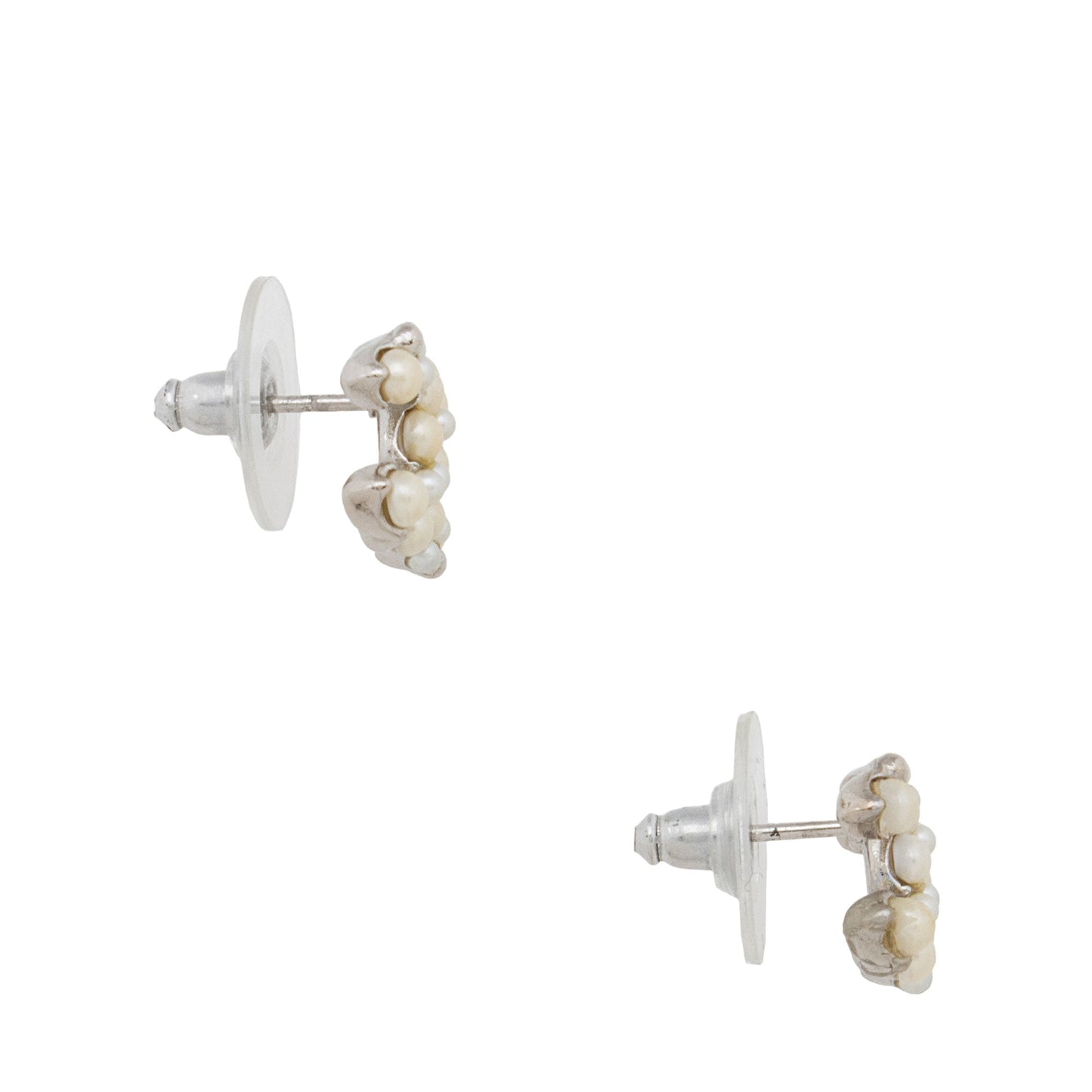 Chanel Pearl CC Mini Stud Earrings (SHF-jCWS3U)
