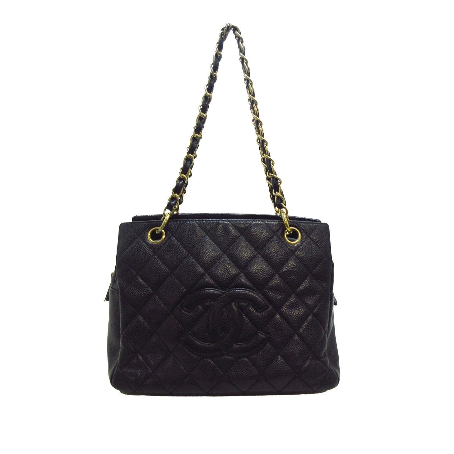Chanel Petite Caviar Timeless Shopping Tote (SHG-Qfffqc)