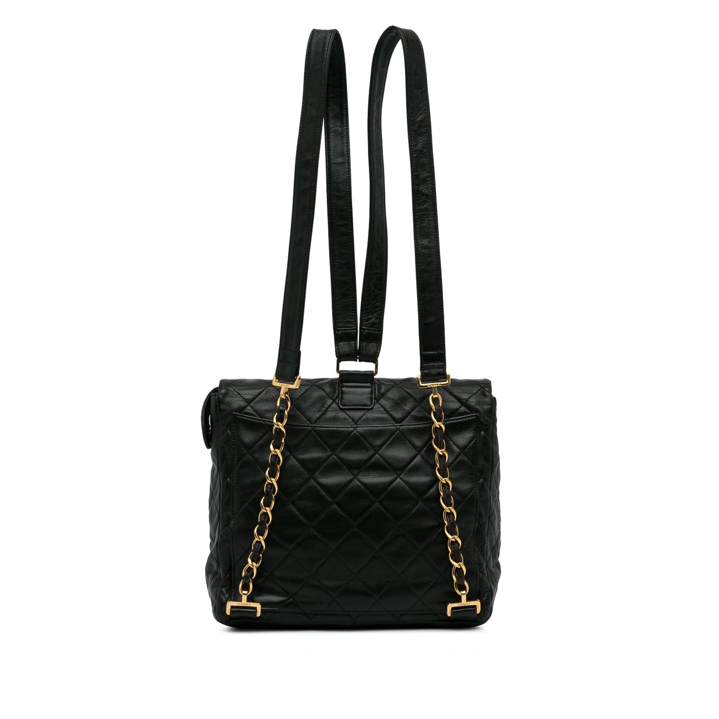 Chanel Quilted CC Flap Backpack (SHG-XI7DTD)