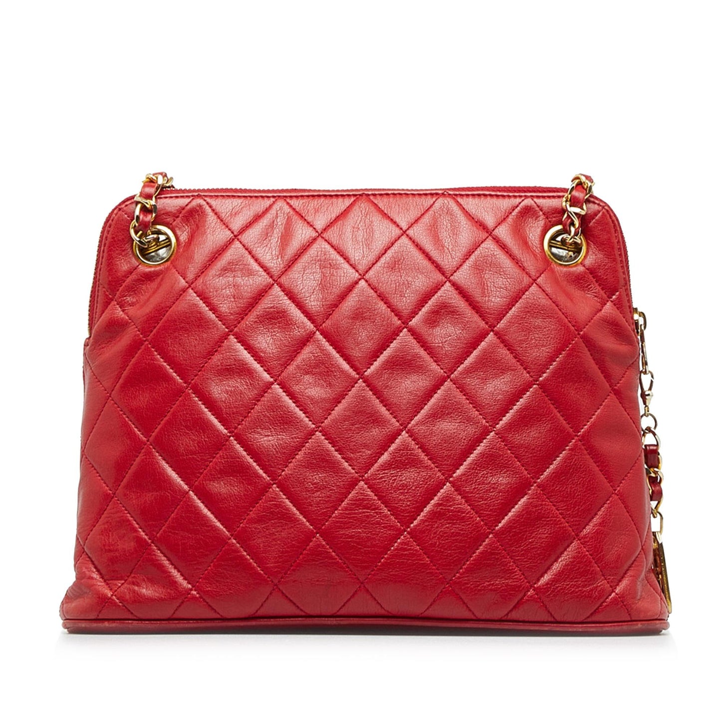 Chanel Quilted Lambskin Shoulder Bag (SHG-Qw6dWQ)