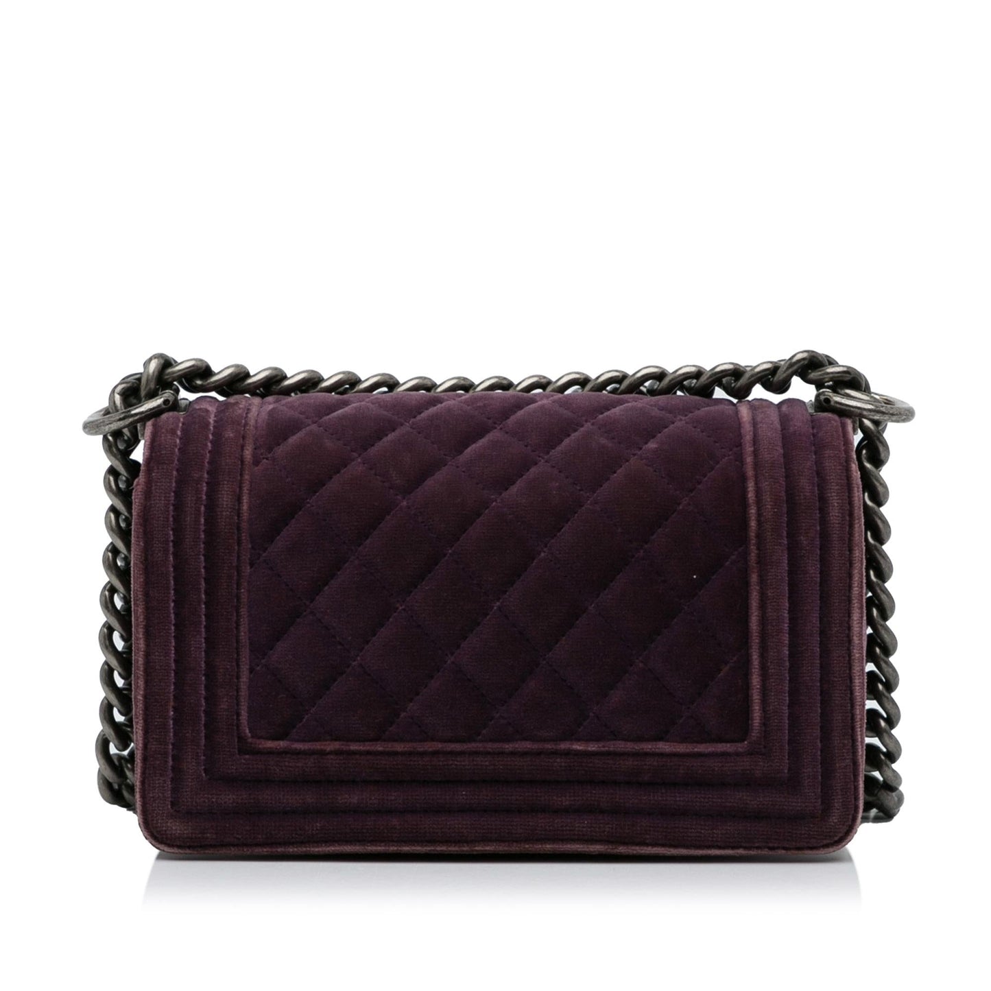 Chanel Small Boy Velvet Flap Bag (SHG-xHXqXz)
