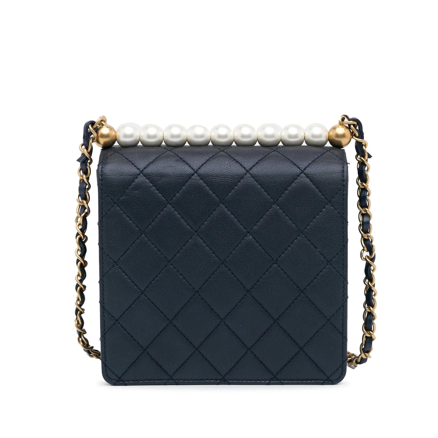 Chanel Small Chic Pearls Flap Bag (SHG-BMZQ5h)