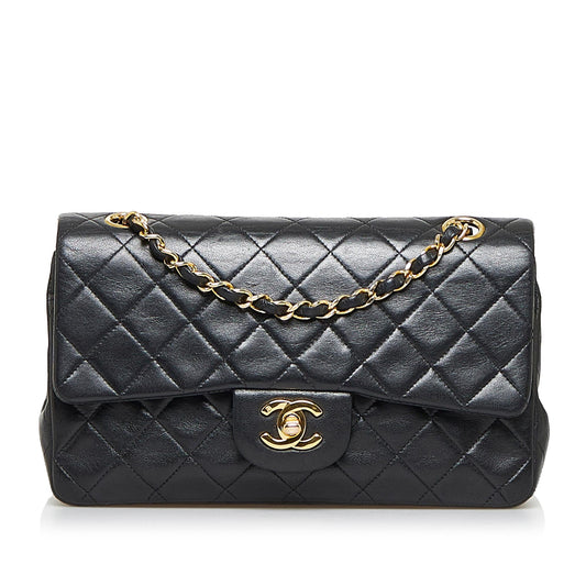 Chanel Small Classic Lambskin Double Flap (SHG-TKATGa)
