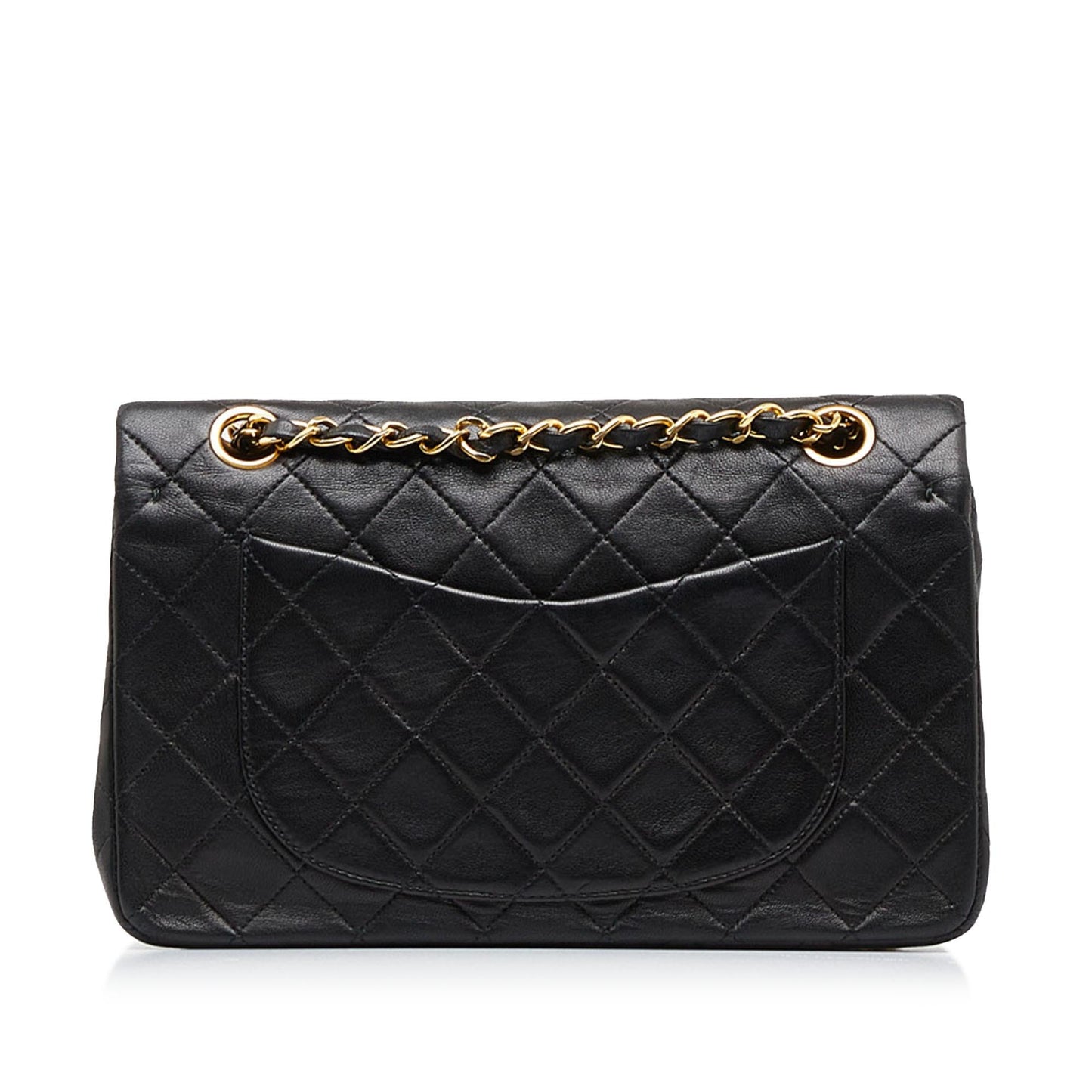 Chanel Small Classic Lambskin Double Flap (SHG-EK8hG4)