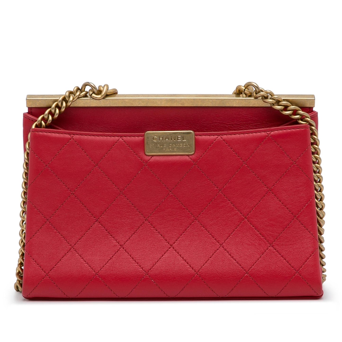 Chanel Small Coco Luxe Flap Satchel (SHG-1DtvPd)