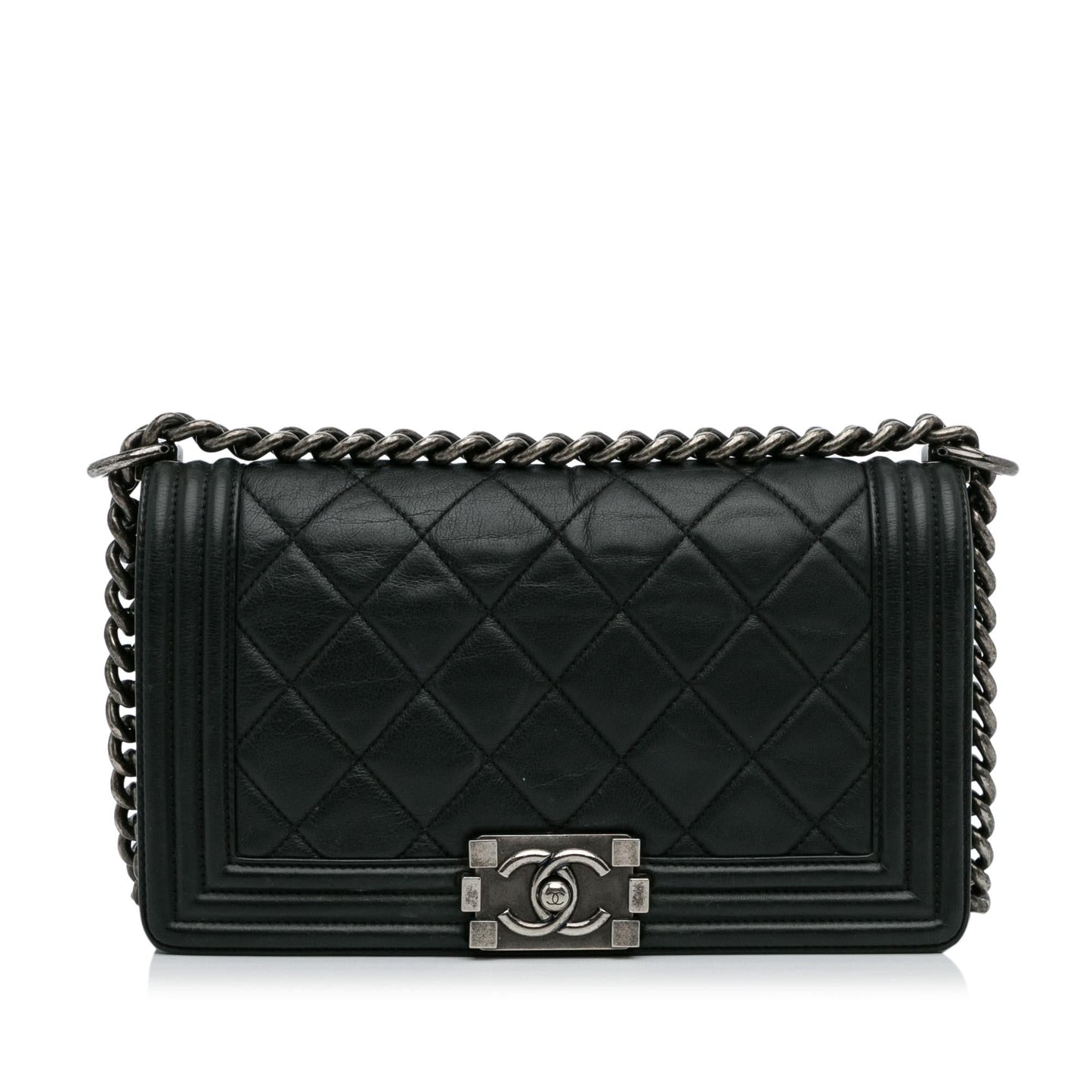 Chanel Small Lambskin Boy Flap (SHG-kO989R)