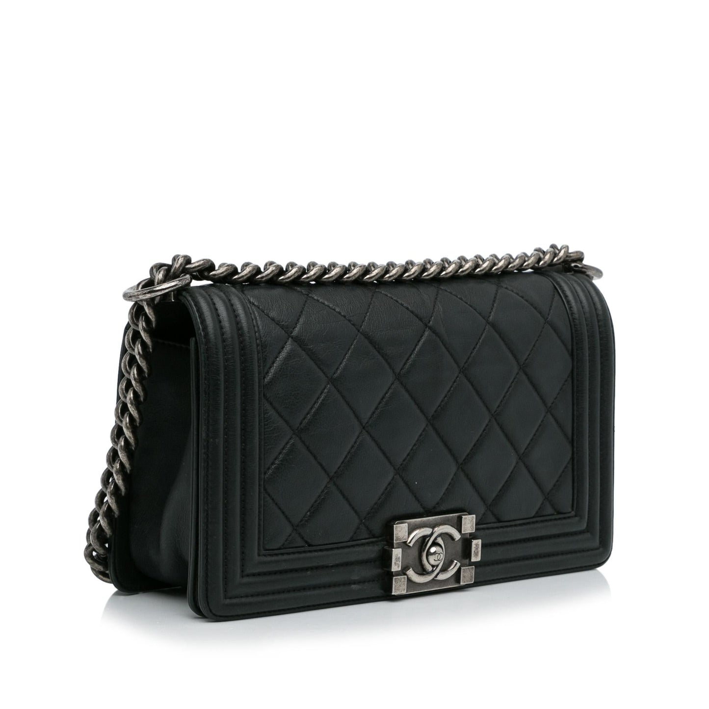 Chanel Small Lambskin Boy Flap (SHG-kO989R)