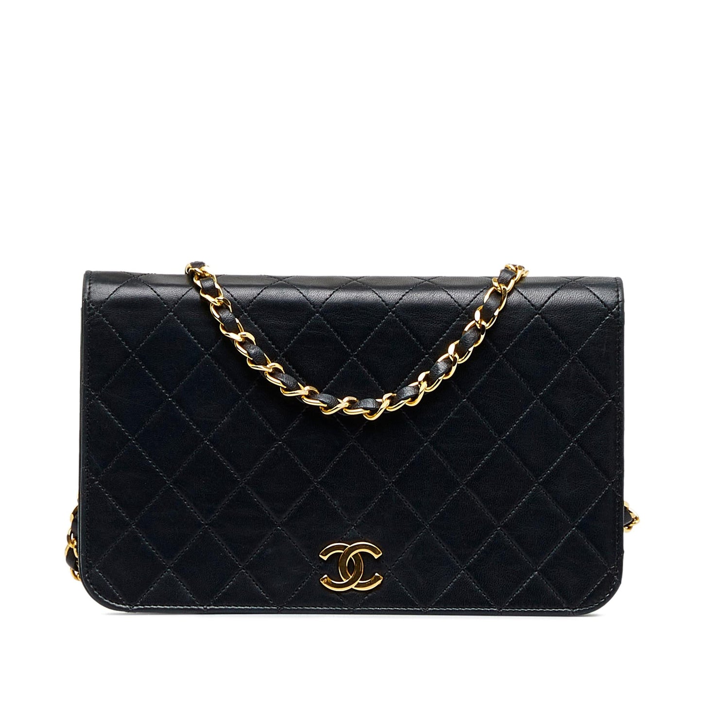 Chanel Small Matelasse Lambskin Chain Shoulder Bag (SHG-t9i4S0)