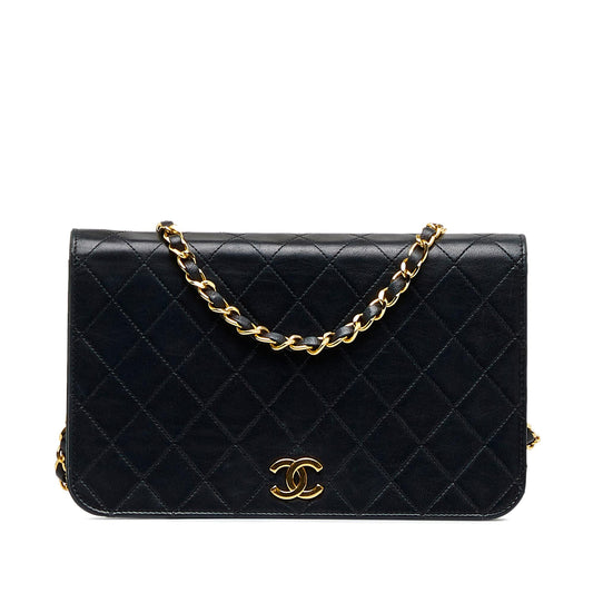 Chanel Small Matelasse Lambskin Chain Shoulder Bag (SHG-t9i4S0)