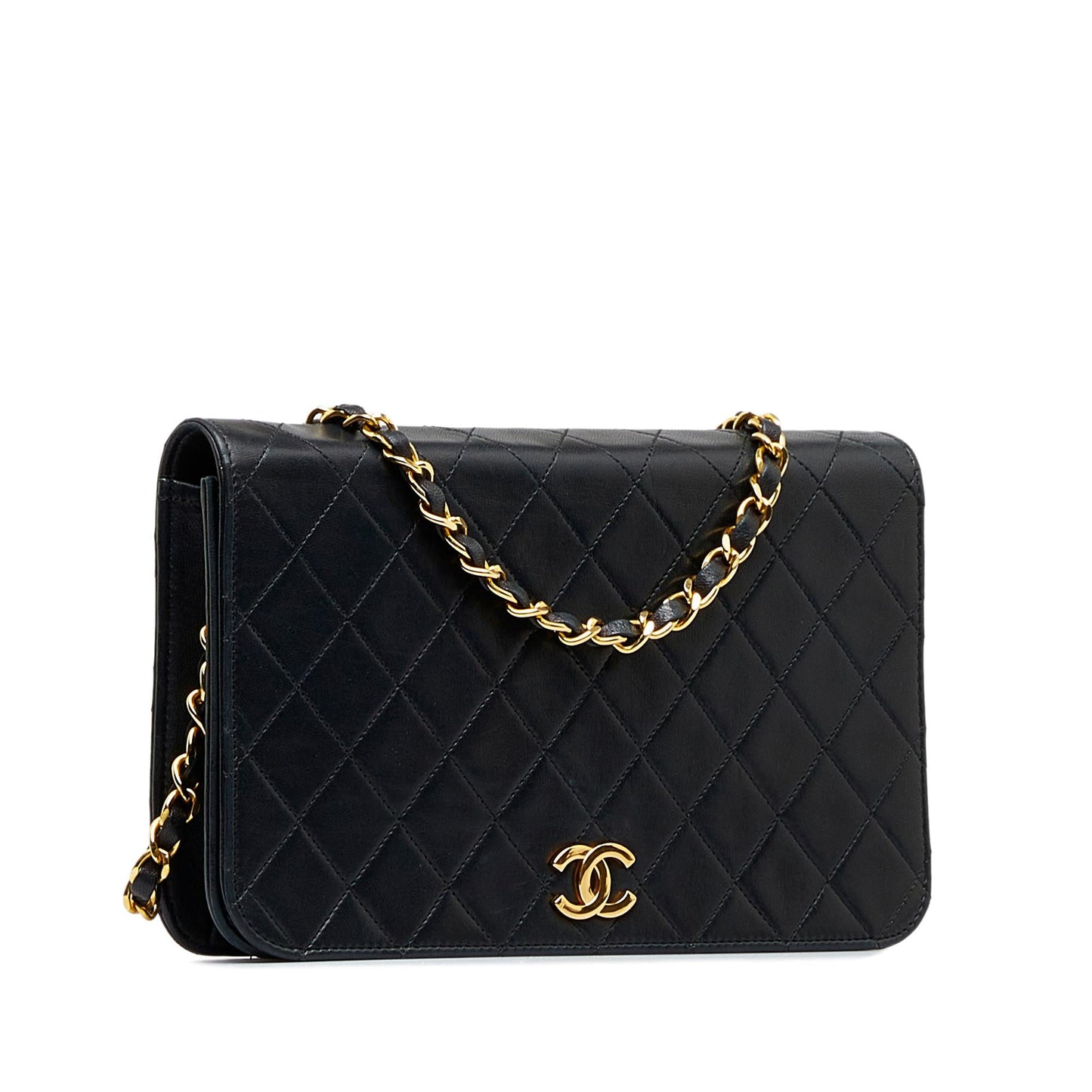 Chanel Small Matelasse Lambskin Chain Shoulder Bag (SHG-t9i4S0)