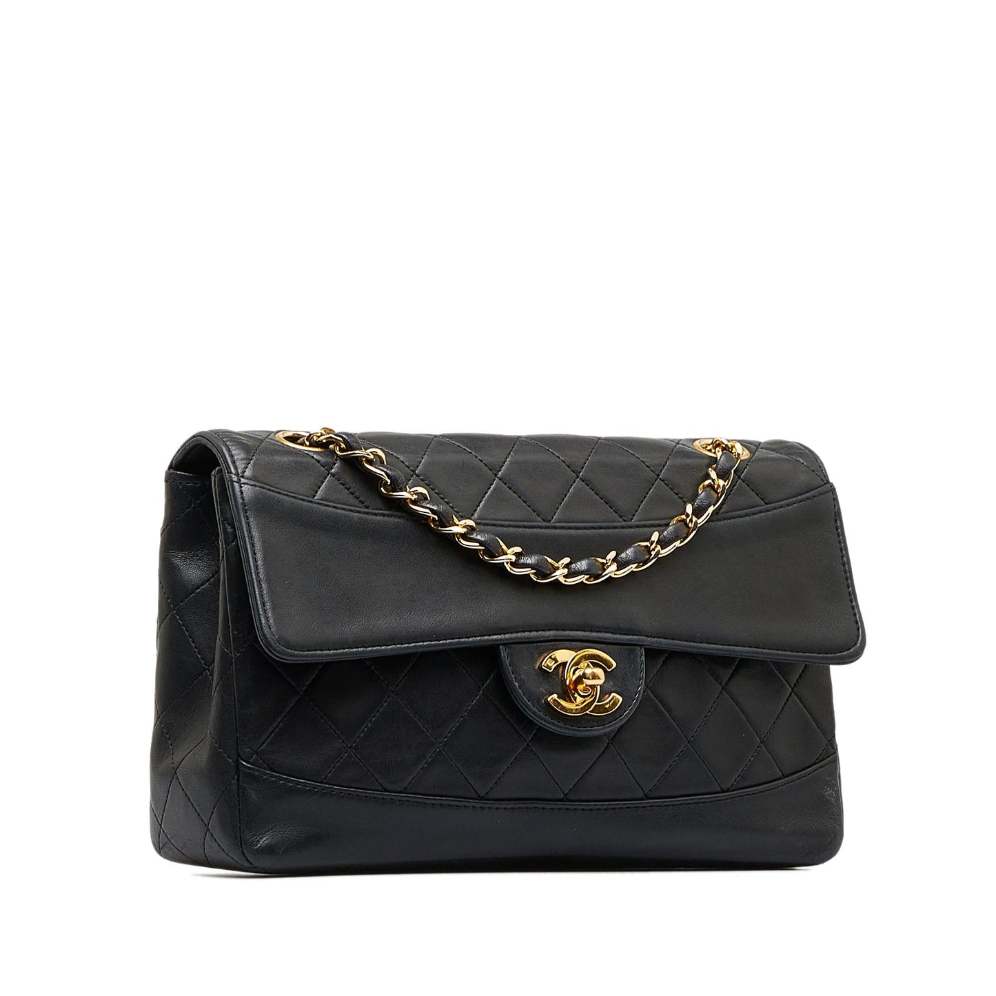Chanel Small Quilted Lambskin Single Flap (SHG-JnDmQ6)