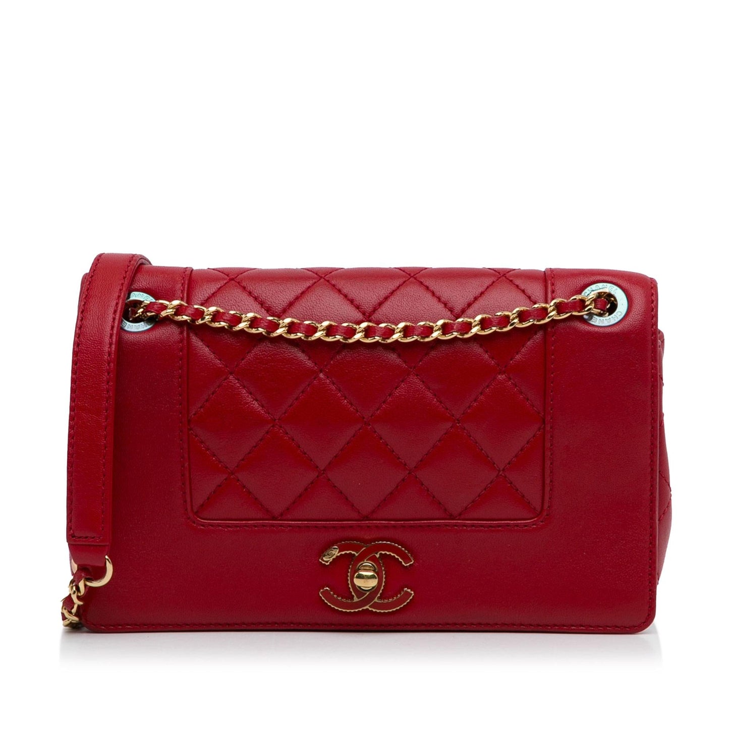 Chanel Small Sheepskin Vintage Mademoiselle Flap (SHG-zsUypA)