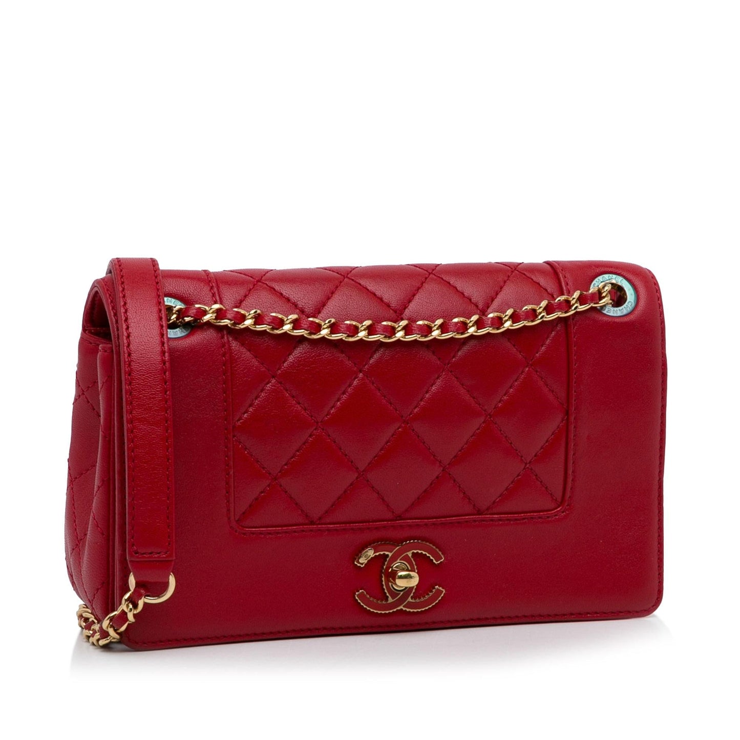 Chanel Small Sheepskin Vintage Mademoiselle Flap (SHG-zsUypA)