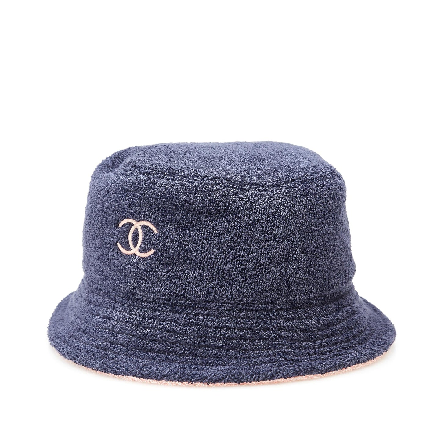 Chanel Terry Cloth CC Bucket Hat (SHG-mXi16g)