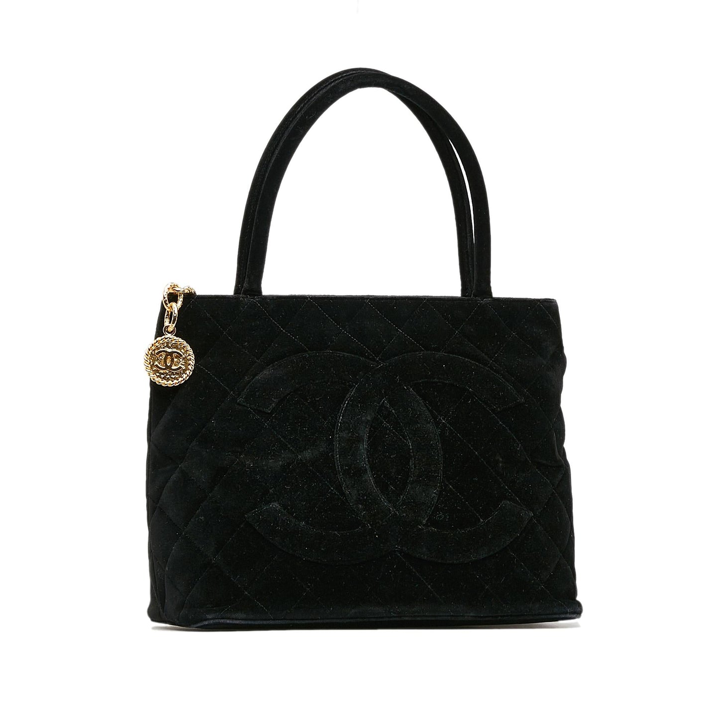 Chanel Velvet Medallion Tote (SHG-O6Jpwf)