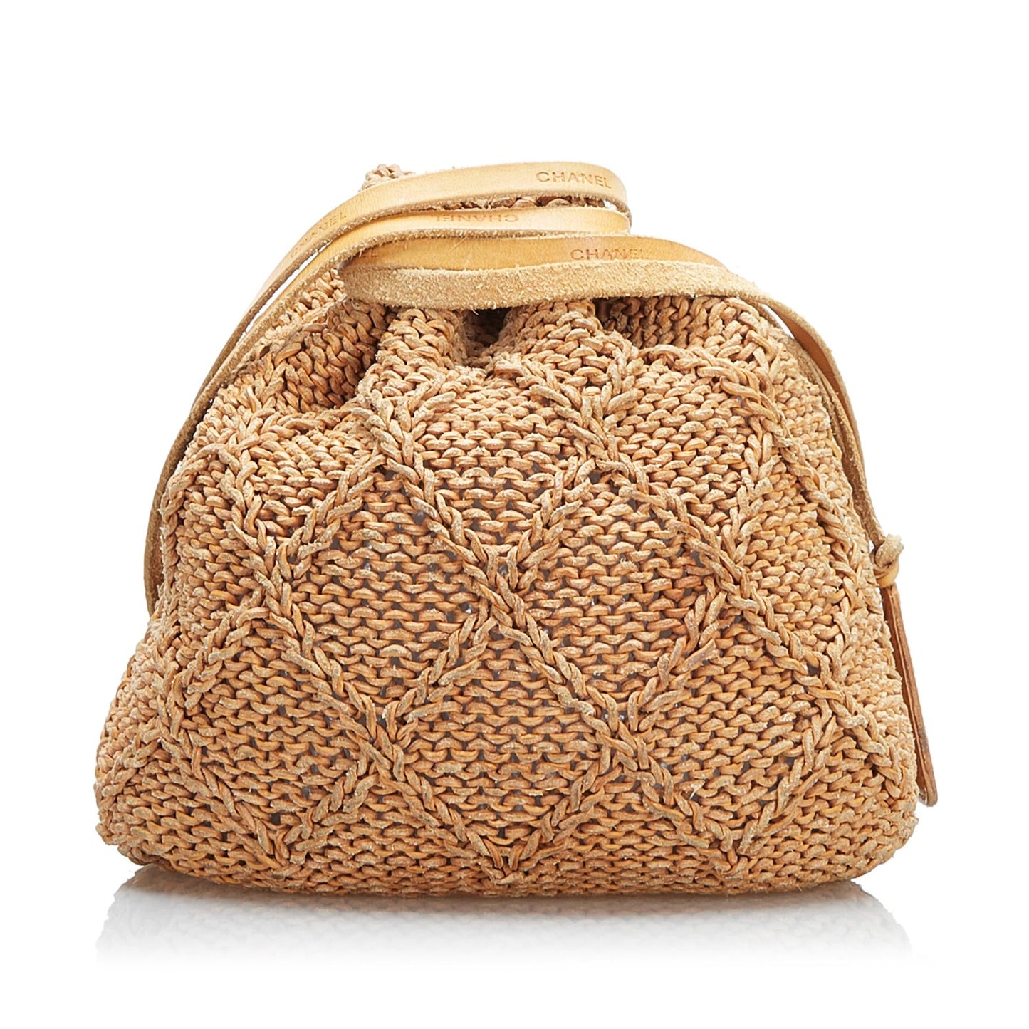 Chanel Vintage Crochet Bucket Bag (SHG-HX7aR1)