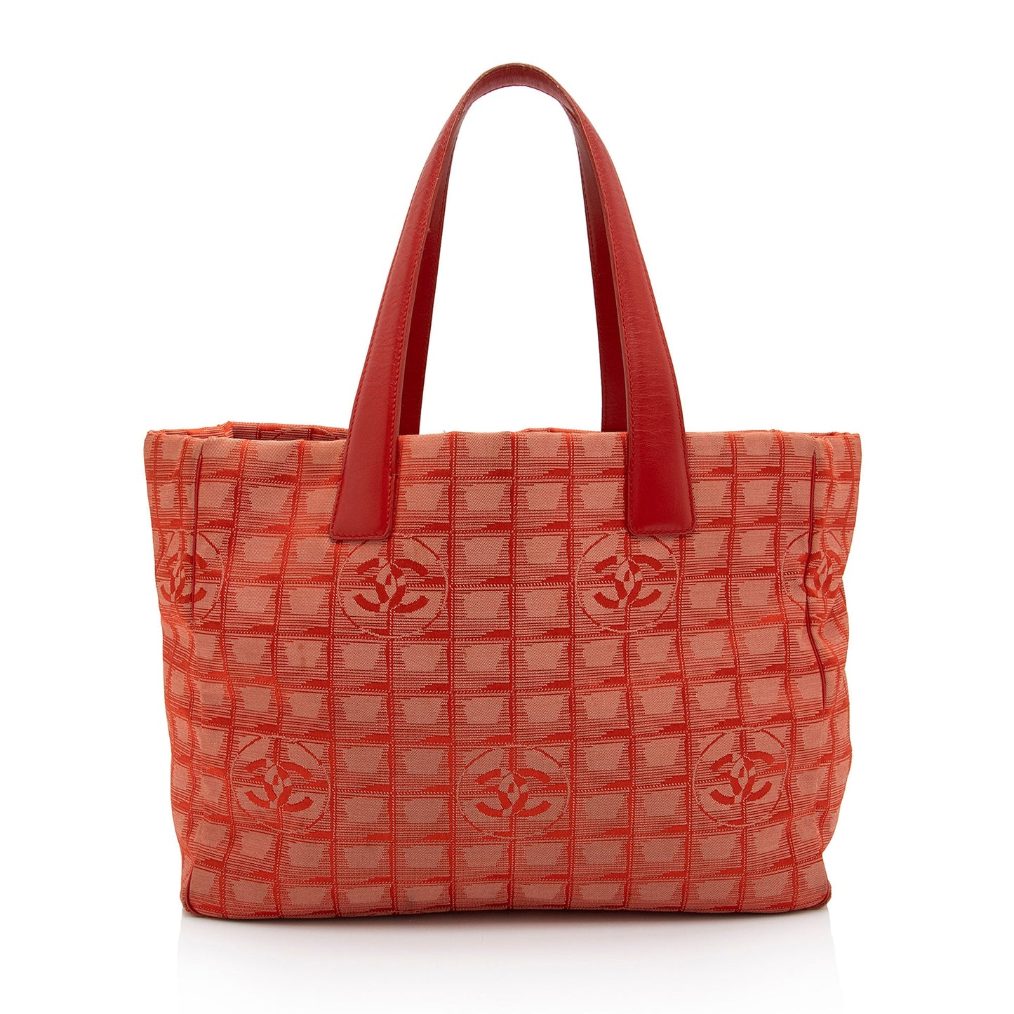 Chanel Vintage Nylon Travel Ligne Large Tote (SHF-sx8m6y)