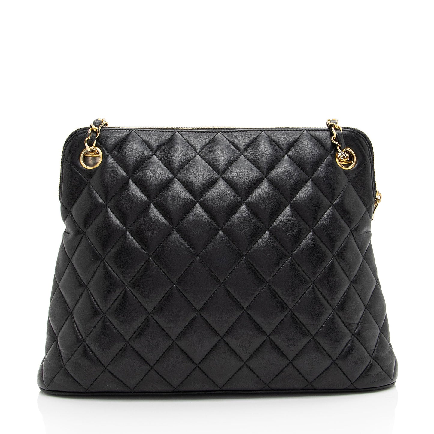 Chanel Vintage Quilted Lambskin Medium Shoulder Bag (SHF-lBlF7a)