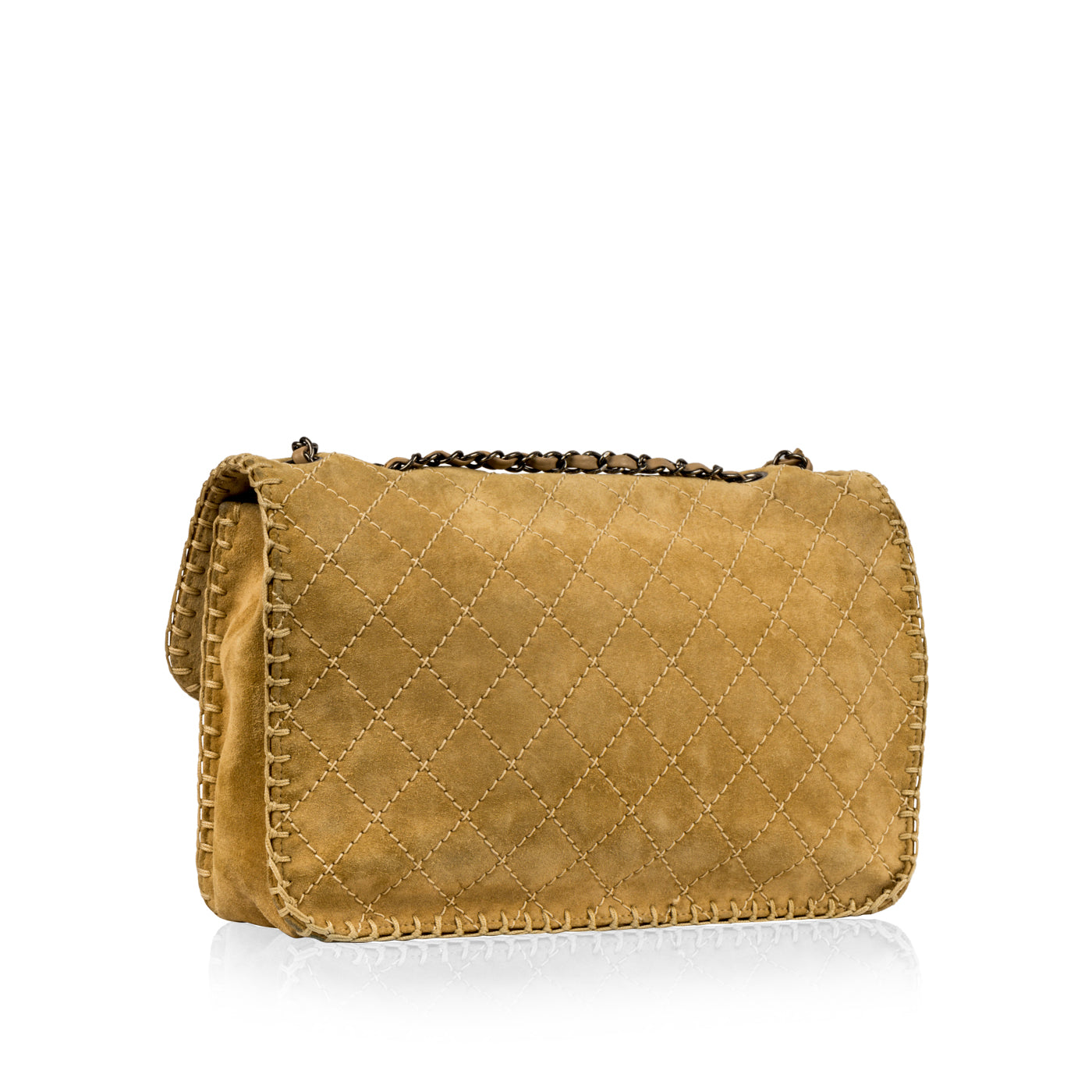 Chanel Nubuck Flap Bag