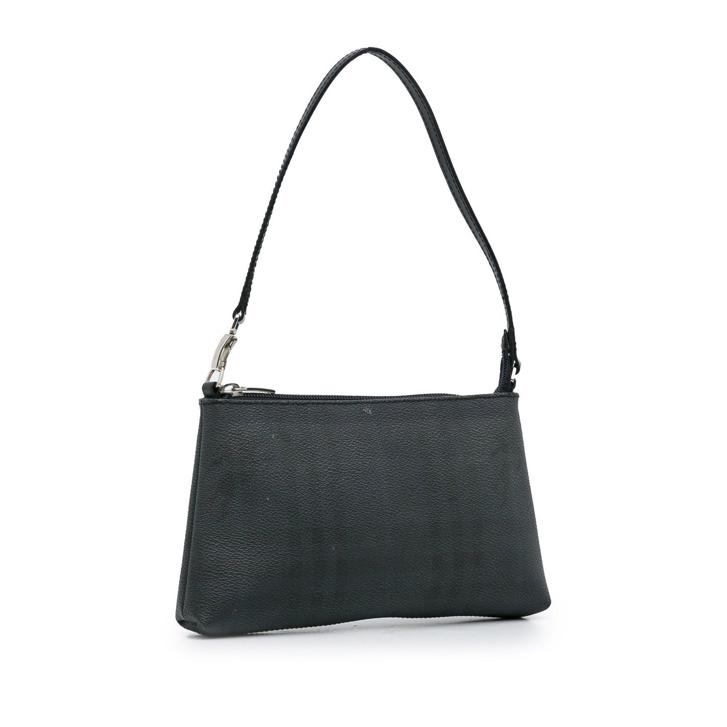 Black Burberry Smoke Check Shoulder Bag