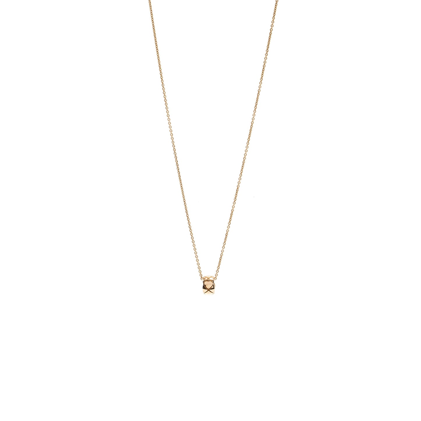 Chanel coco crush necklace 18K beige gold