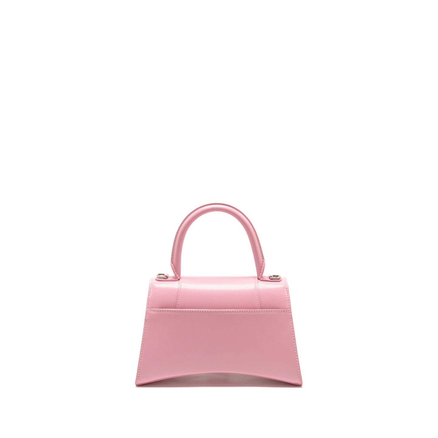 Balenciaga Small Hourglass Bag Calfskin Pink SHW