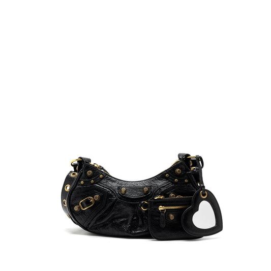 Balenciaga Le Cagole XS Lambskin Black GHW