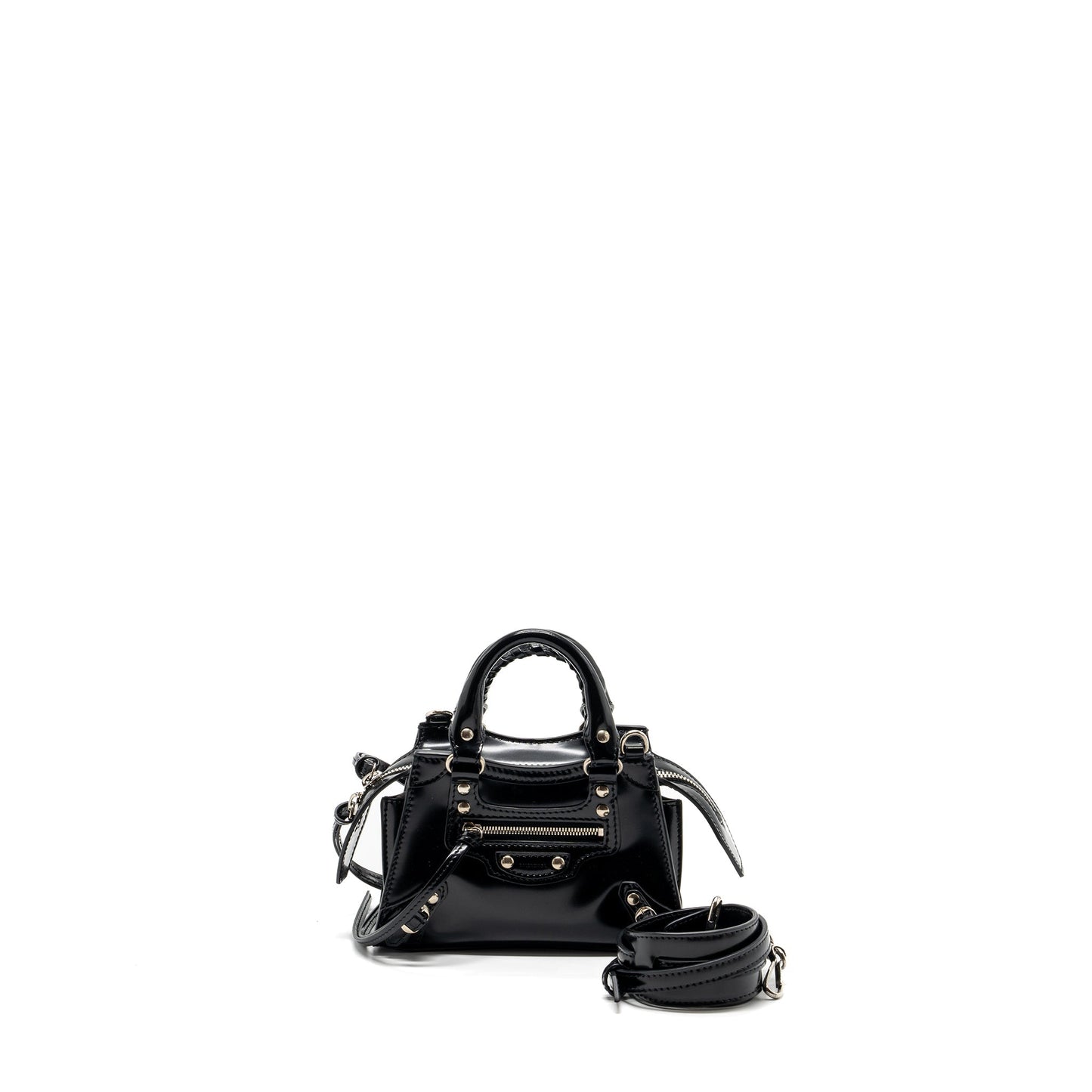 Balenciaga Neo Classic City Bag Box Calfskin Black SHW