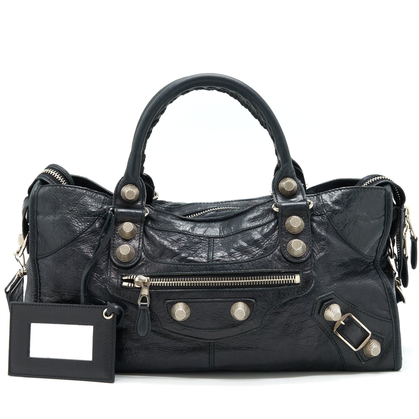 Balenciaga Giant City Bag Navy SHW