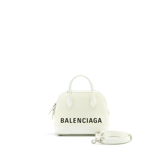 Balenciaga Ville top Handle top Handle Tote XXS white