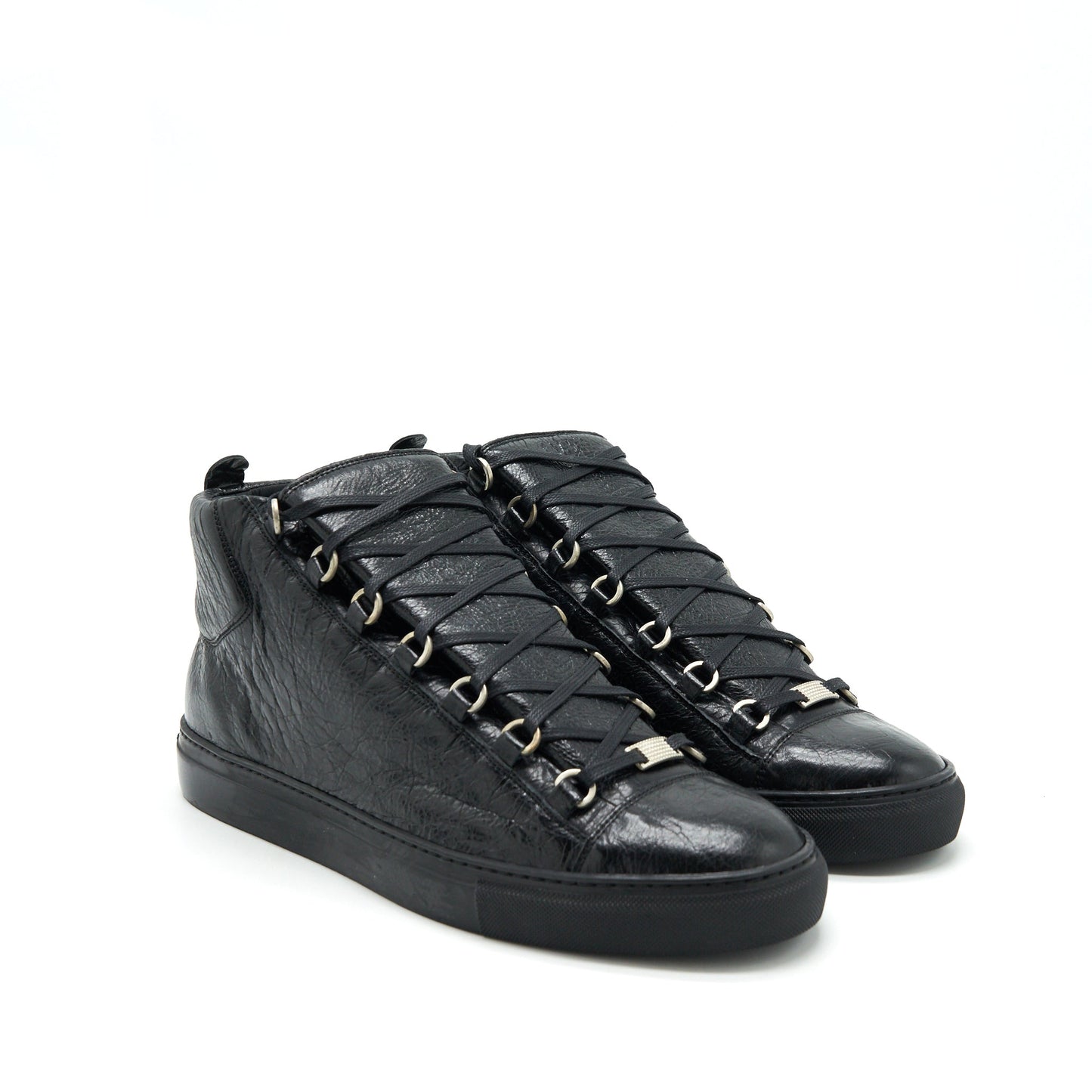 Balenciaga size 44 Men's Arena High Black